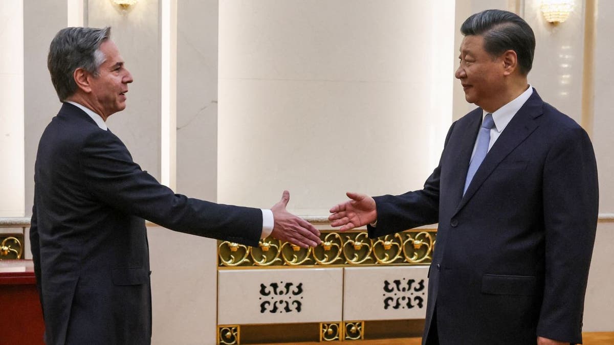 Secretary of State Antony Blinken and China President Xi Jinping