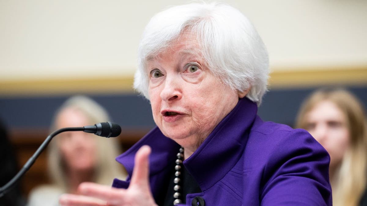 A secretária do Tesouro, Janet Yellen, fala sobre o estado do Sistema Financeiro Internacional em junho.