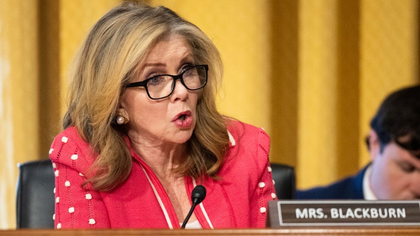 Republican Marsha Blackburn Declares Left's Agenda: Erasing Gender Lines