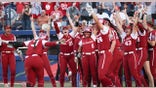 Sooners celebrate home run