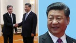 US Secretary of State Antony Blinken (L) shakes hands with China's President Xi Jinping at the Great Hall of the People in Beijing on June 19, 2023. President Xi Jinping hosted Antony Blinken for talks in Beijing on June 19, capping two days of high-level talks by the US secretary of state with Chinese officials. (Photo by Leah MILLIS / POOL / AFP) (Photo by LEAH MILLIS/POOL/AFP via Getty Images)
TOPSHOT - China's President Xi Jinping (R) and Russia's President Vladimir Putin smile during the welcoming ceremony on the final day of the Belt and Road Forum in Beijing on April 27, 2019. - Chinese President Xi Jinping urged dozens of world leaders on April 27 to reject protectionism and invited more countries to participate in his global infrastructure project after seeking to ease concerns surrounding the programme. (Photo by Valery SHARIFULIN / Sputnik / AFP) (Photo by VALERY SHARIFULIN/Sputnik/AFP via Getty Images)
