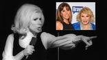 Joan Rivers with an inset of Joan and her daughter Melissa Rivers together