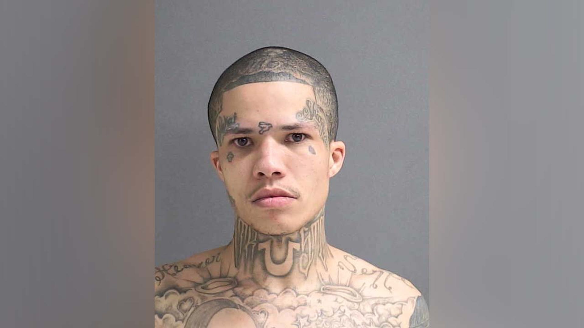 A mugshot of Rasheem Smith