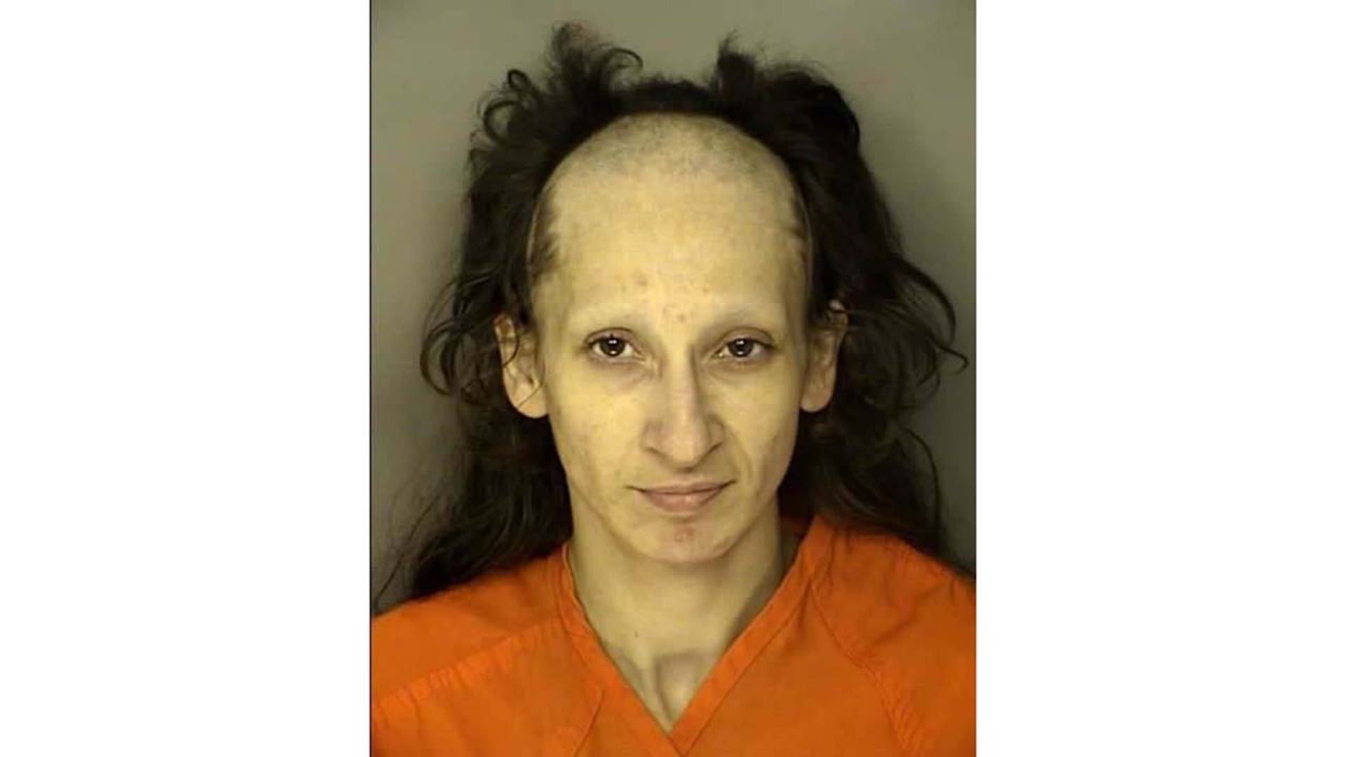 A mugshot of Stephanie Payne