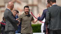 Ukrainian President Zelenskyy claims best security guarantee for his country is to join NATO, European Union