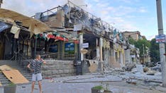 3 children, 8 adults killed in Russian bombing of pizzeria in Ukraine