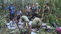 Missing Colombian children from deadly jungle plane crash found alive after 40-day search