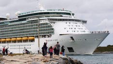 Woman rescued after falling off Royal Caribbean cruise ship