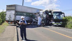 Tragic collision in northern Japan claims 5 lives, injures 12 in truck-bus accident