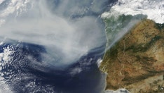 Smoke from Canadian wildfires reaches Europe skies