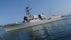 Chinese warship comes within yards of US destroyer in latest act of aggression in Taiwan Strait