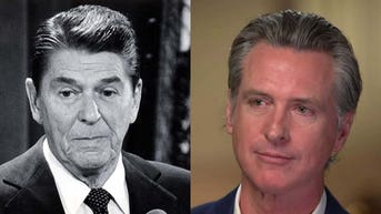 Gavin Newsom says he 'aspires' 'to be Ronald Reagan' on this key issue