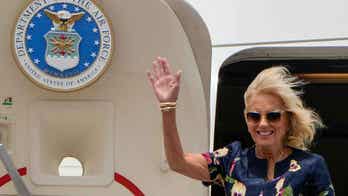 First Lady Jill Biden arrives in Egypt to promote empowerment for women, education for young people