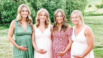 Sisters in sync: 4 are pregnant at the same time with their babies, in 'complete shock'