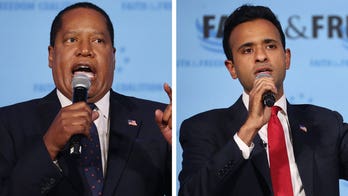 Larry Elder counters Ramasamy's Trump pardon challenge with his own targeting 'Soros-funded' DAs