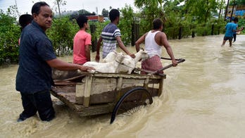 Thousands displaced as heavy monsoon rains ravage India's northeast, climate change seen as a factor
