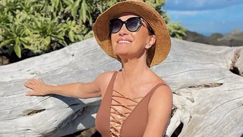 Jane Seymour, 72, takes the plunge in daring one-piece swimsuit during tropical getaway