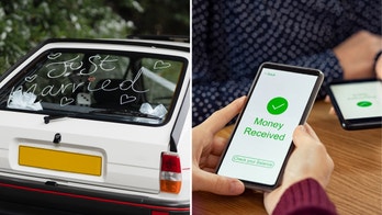 Newlyweds shamed by social media users for advertising Venmo username on car window: 'Why not?'