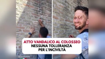 California man who filmed tourist carving names in Italy's ancient Colosseum 'dumbfounded' by vandalism
