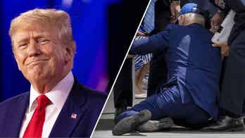 Trump reacts to Biden's Air Force commencement fall: 'That's not inspiring'