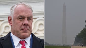 Rep. Ryan Zinke rips politicians 'complaining' about smoke in DC, blames fires on lack of forest management