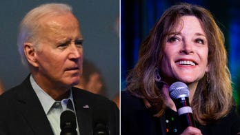 Biden's Democratic rival aims for young voters ahead of clash with 80-year-old president