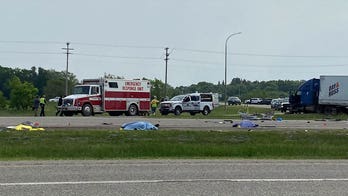 15 dead after Canadian bus full of seniors collides with semi-trailer while heading to casino