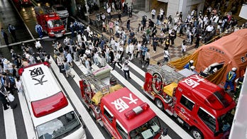 Woman in Japan arrested for spraying people with unidentified liquid inside department store restroom