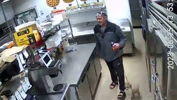 California man 'knocked out' by good Samaritan after allegedly throwing lighter fluid on pizzeria cook