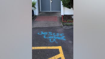 22-year-old arrested for writing 'Jesus loves you' on public and private property