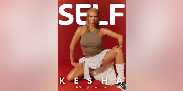Kesha on the cover of Self magazine