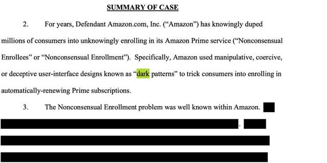 Klage der FTC gegen Amazon