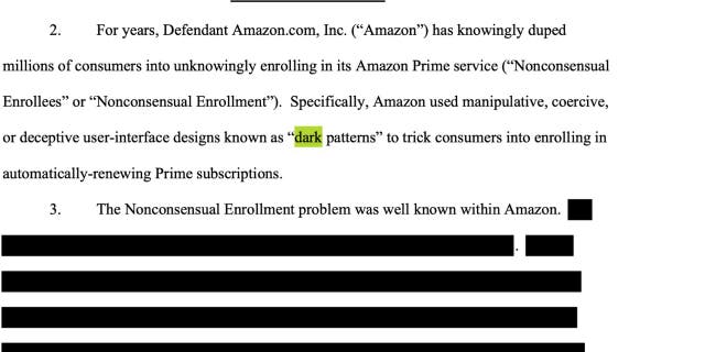 FTC'nin Amazon'a açtığı dava