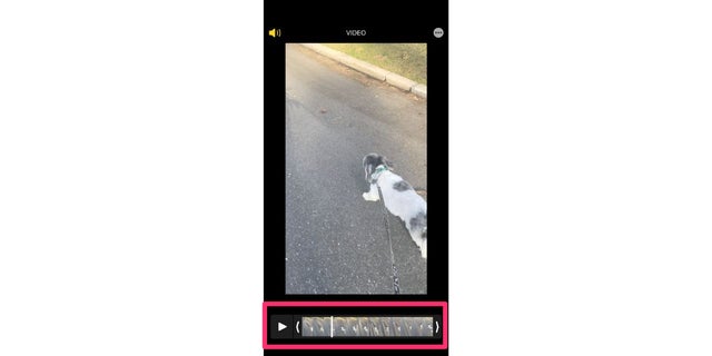 Di adiós a los videos borrosos capturados en tu teléfono con estos sencillos trucos 4 Captura de pantalla del editor de vídeo.