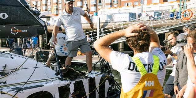 The Ocean Race at the pier