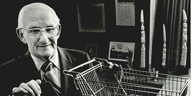 Shopping cart inventor Sylvan Goldman