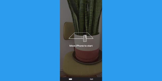 iPhone'da ölçüm uygulaması