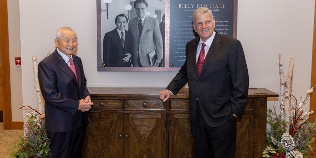 Franklin Graham and Dr. Kim