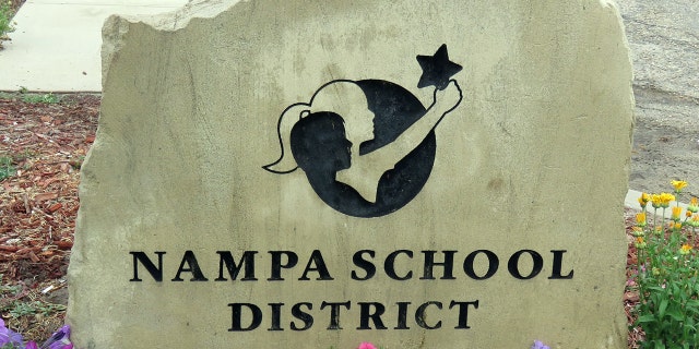 A Nampa School District logo