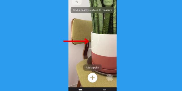 iPhone'da ölçüm uygulaması