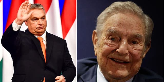 Viktor Orban and George Soros