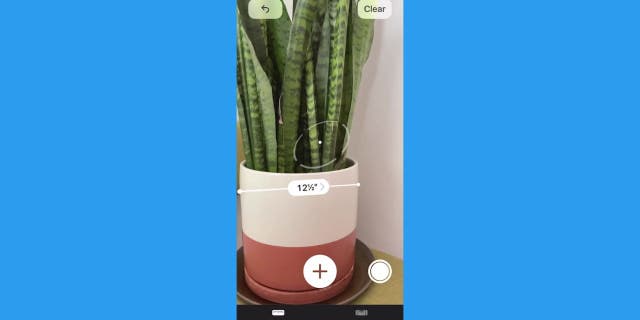 iPhone'da ölçüm uygulaması