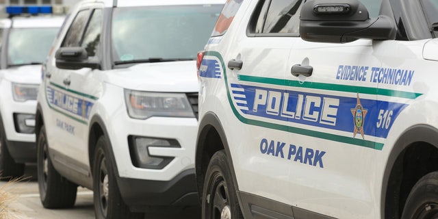 Oak Park police SUVs