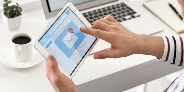 Email on your tablet
