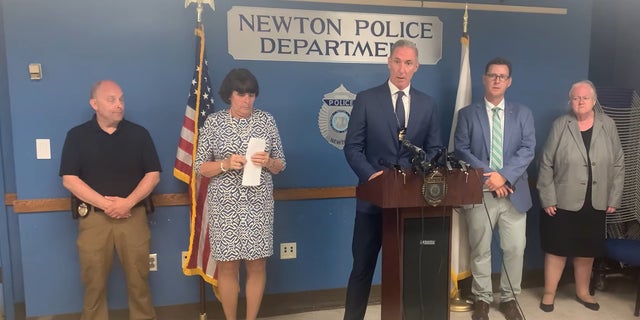 Newton, Massachusetts press triple homicide press conference