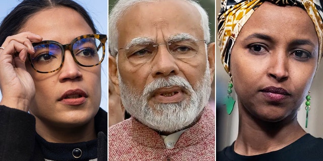Rep. Alexandria Ocasio-Cortez, Prime Minister of India Narendra Modi, Rep. Ilhan Omar