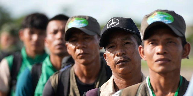 Indigenous men during search effort