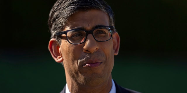 Rishi Sunak in glasses