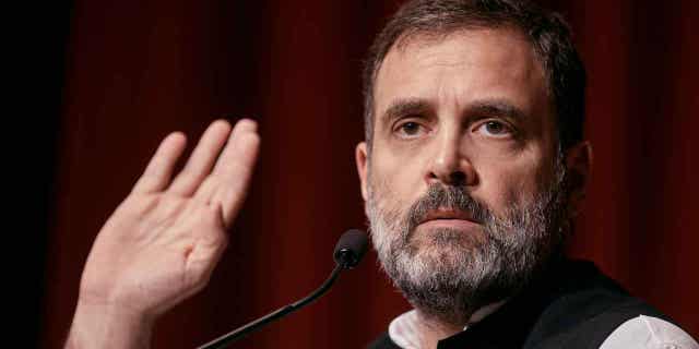 Indian politician Rahul Gandhi