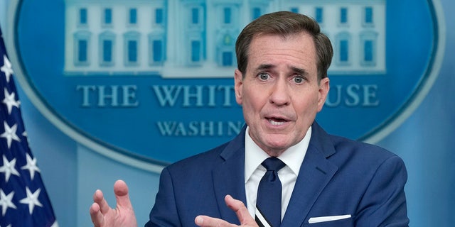 John Kirby during White House press briefing